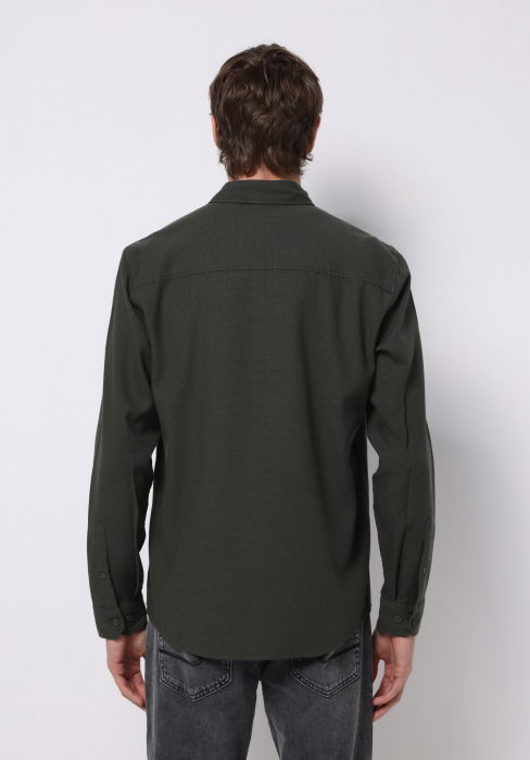 COLIN'S Рубашка Petrol Slim [2]