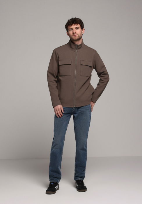 COLIN'S Мужской Кардиган Коричневый  [3]