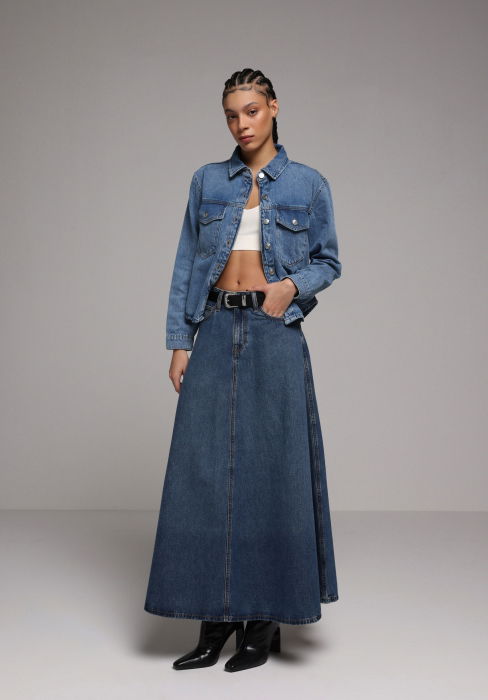 Fusta Navy Femei [2]