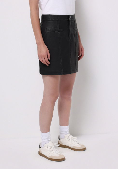 COLIN'S Fusta Neagra Mini Femei [4]