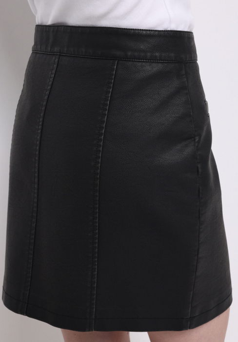 COLIN'S Fusta Neagra Mini Femei [6]