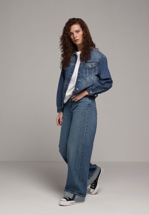 COLIN'S Geaca Albastra  Femei [3]