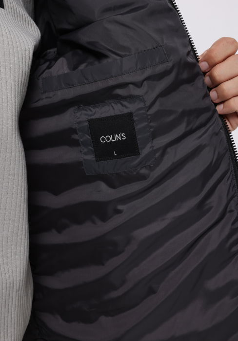 COLIN'S Geaca Gri Inchis Slim Barbati [5]