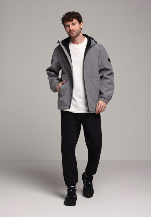 COLIN'S Мужская Куртка Тёмная Серая  [3]