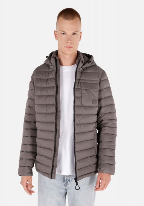 COLIN'S Мужская Куртка Тёмная Серая Slim [1]