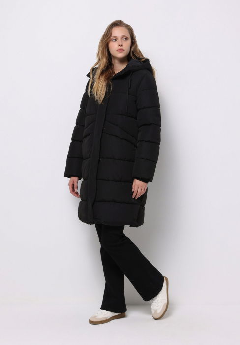 COLIN'S Geaca De Iarna Neagra  Femei [2]