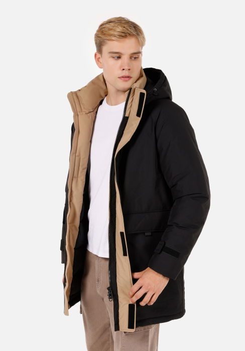 COLIN'S Geaca De Iarna Neagra Regular Barbati [1]