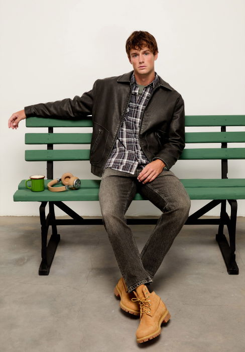 COLIN'S Geaca Neagra Regular Barbati [5]