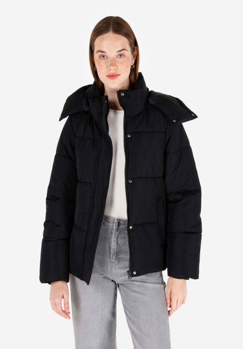 COLIN'S Geaca Neagra Regular Femei [1]