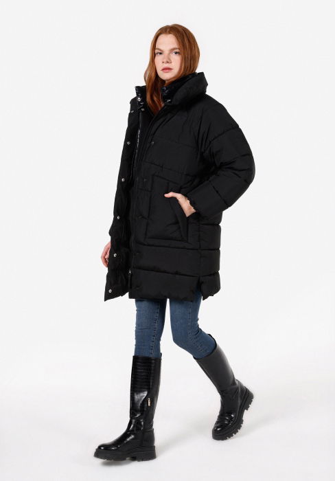 COLIN'S Зимняя Куртка Черная Regular [3]