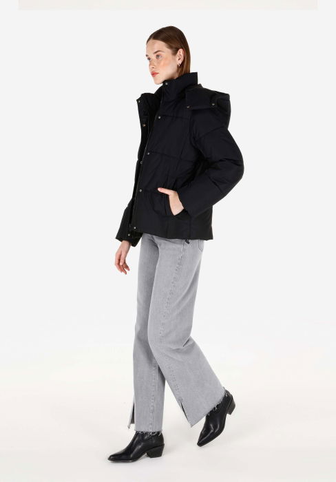 COLIN'S Geaca Neagra Regular Femei [3]