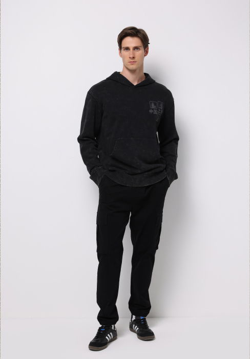 COLIN'S Hanorac Negru  Barbati [1]