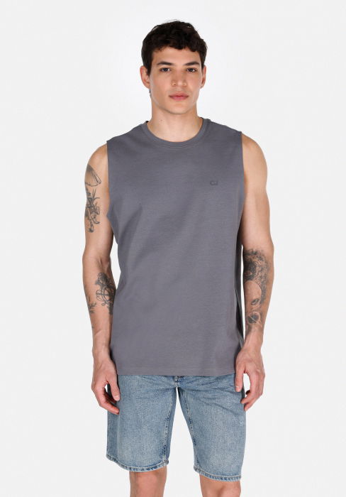 COLIN'S Мужская Майка Тёмная Серая Regular [1]