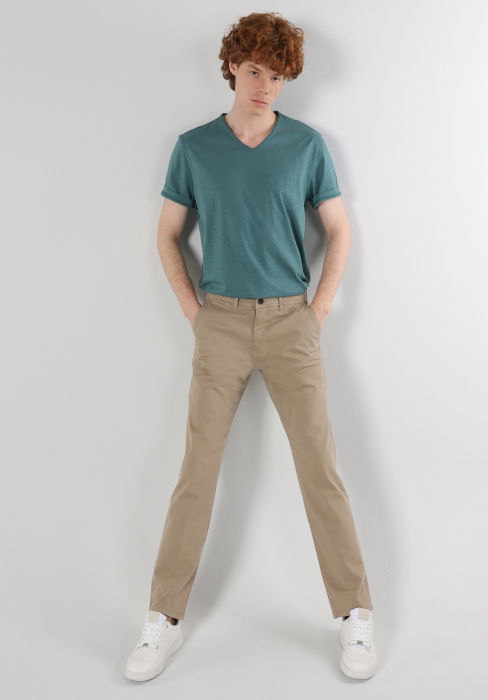 COLIN'S Pantaloni Bej Regular Barbati [3]