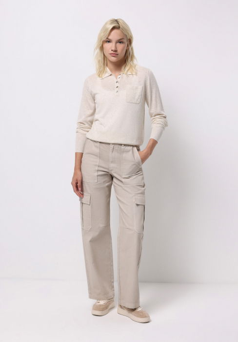 COLIN'S Pantaloni Bej Regular Femei [1]