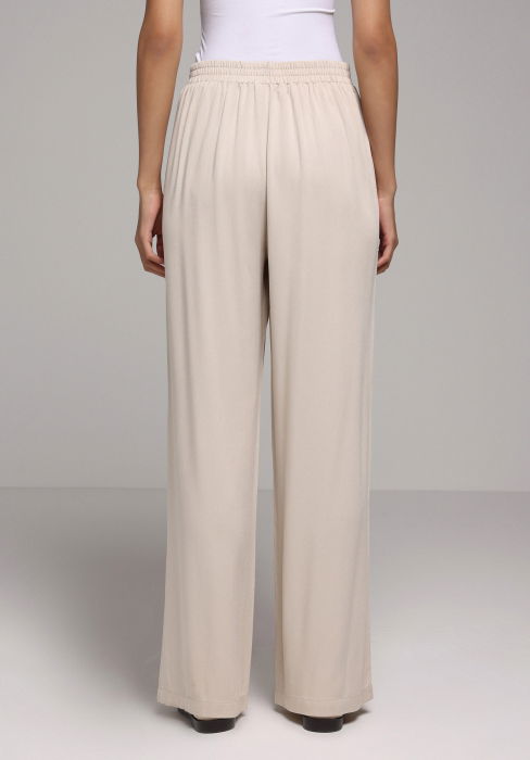 Женские Брюки Бежевые Straight [2]