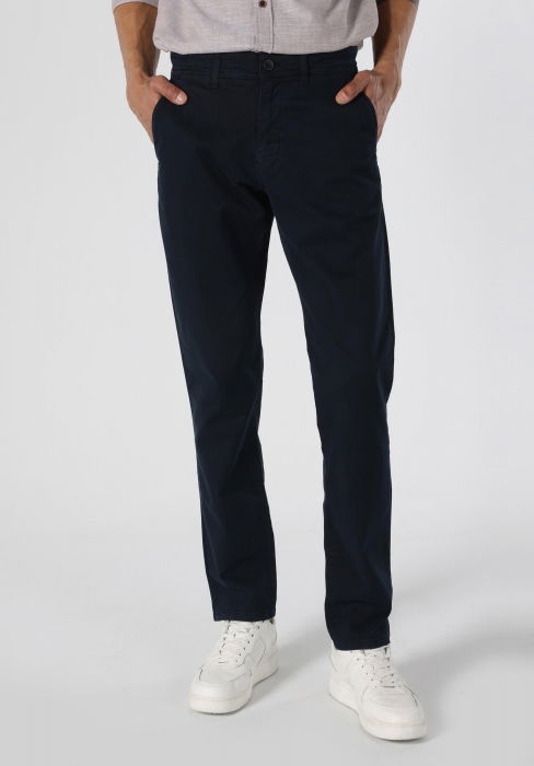 Мужские Брюки Темно-Синие Regular [4]