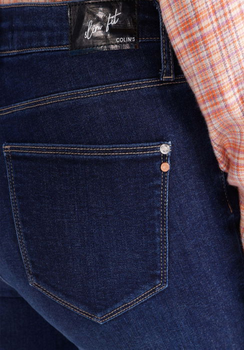 COLIN'S Pantaloni Navy Slim Femei [6]