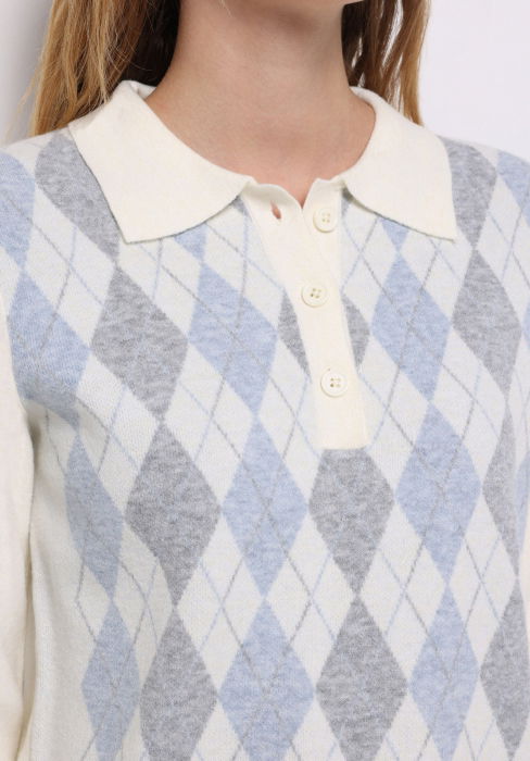 COLIN'S Pulover Crem Regular Femei [4]