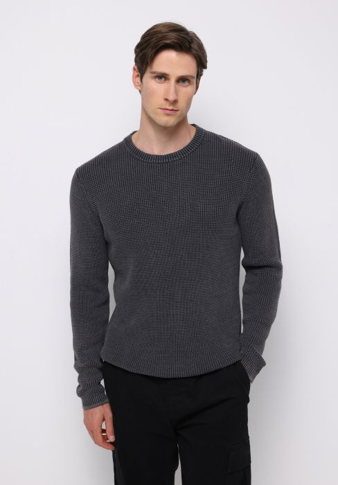 COLIN'S Pulover Gri Inchis  Barbati [1]