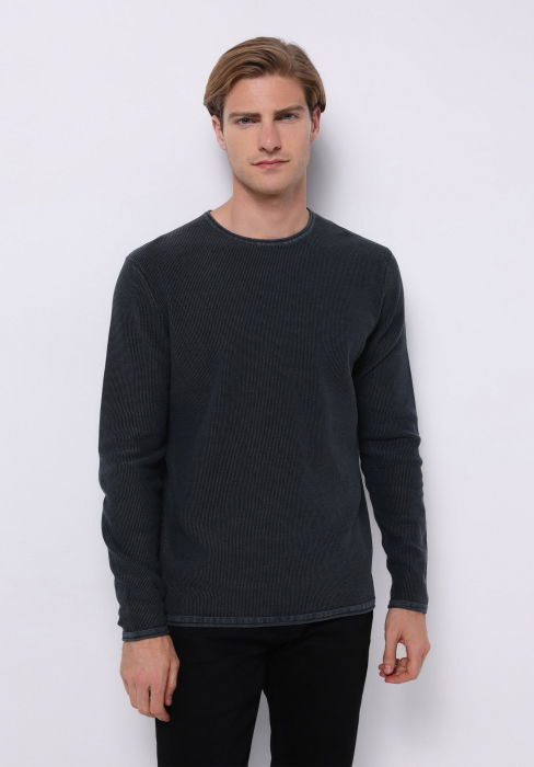 COLIN'S Pulover Gri Inchis  Barbati [1]