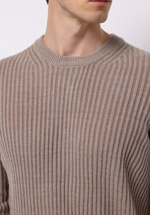 COLIN'S Pulover Bej Regular Barbati [3]