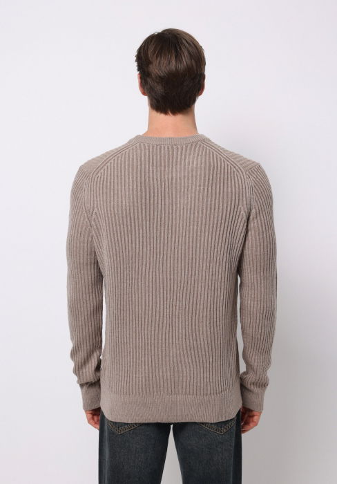 COLIN'S Pulover Bej Regular Barbati [4]