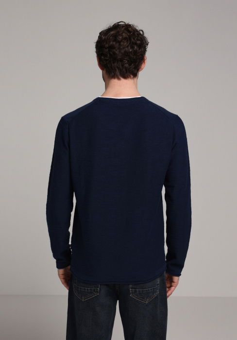 COLIN'S Мужской Свитер Синий  [3]