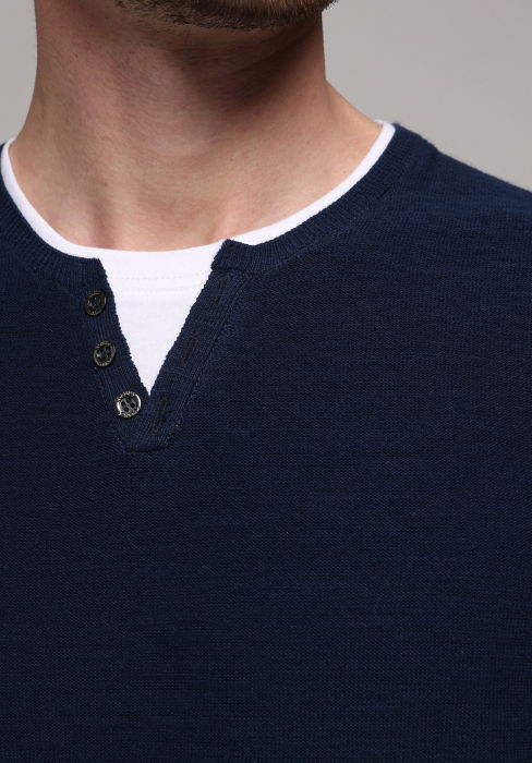 COLIN'S Мужской Свитер Синий  [2]