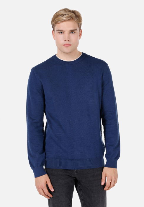 COLIN'S Pulover Navy Regular Barbati [1]