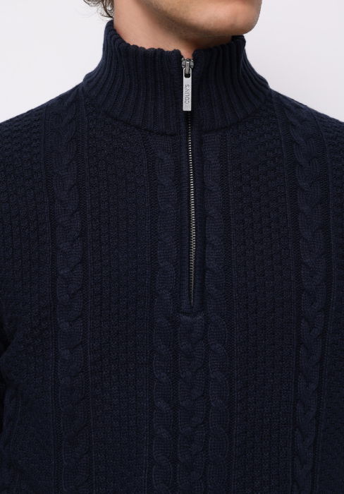 COLIN'S Pulover Navy Regular Barbati [3]