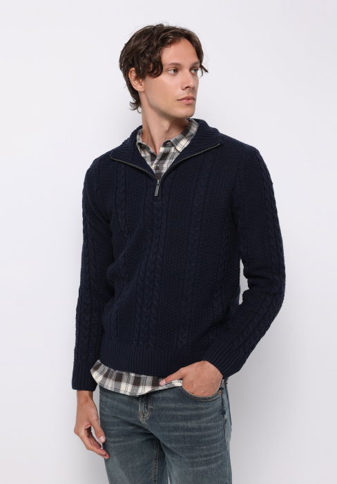 COLIN'S Свитер Blue Regular [2]