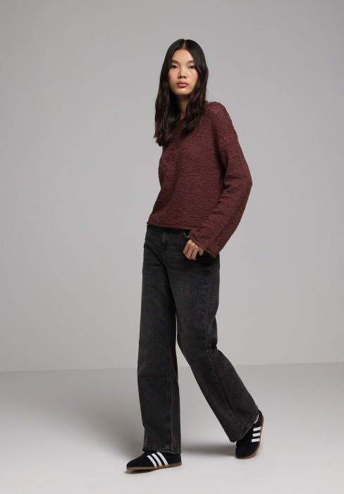 COLIN'S Pulover Cafeniu  Femei [3]