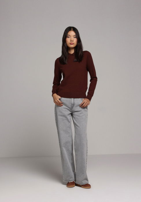 COLIN'S Pulover Cafeniu  Femei [3]