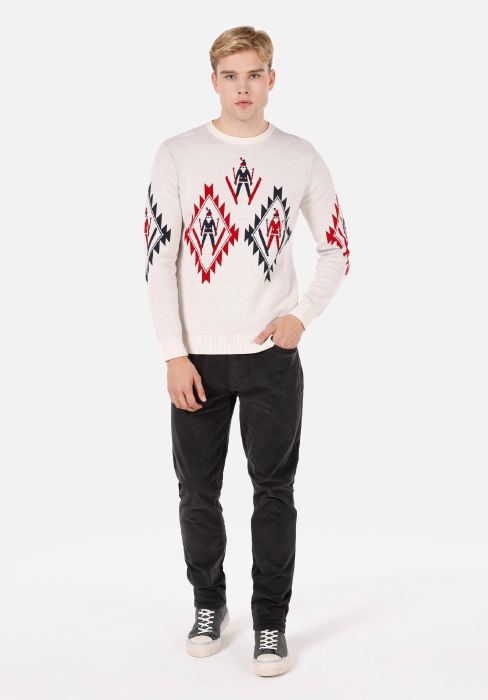 COLIN'S Свитер Crem Regular [3]