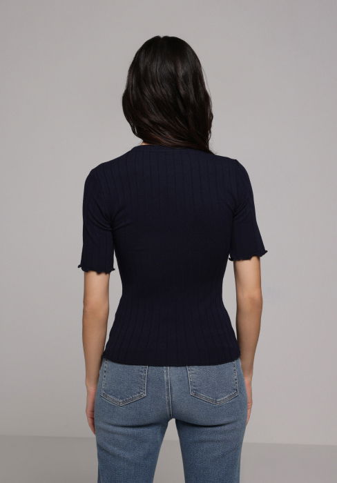 COLIN'S Свитер С Коротким Рукавом Blue Slim [4]