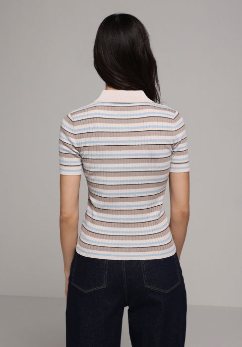 COLIN'S Pulover Cu Maneca Scurta Cafeniu  Femei [2]