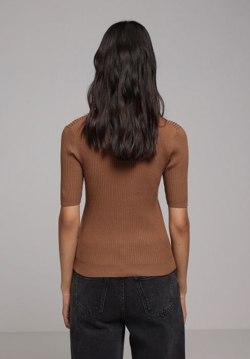 COLIN'S Pulover Cu Maneca Scurta Camel  Femei [2]