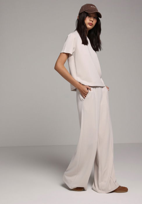 COLIN'S Женский Свитер С Коротким Рукавом Кремовый  [3]