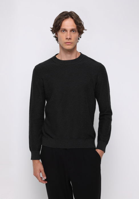 COLIN'S Pulover Gri Inchis  Barbati [2]