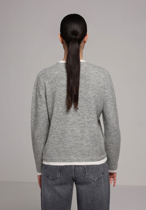 COLIN'S Pulover Gri  Femei [4]