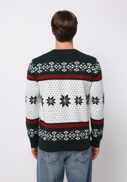 COLIN'S Pulover Alb Regular Barbati [4]