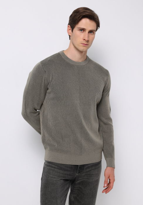 COLIN'S Свитер Haki Regular [1]
