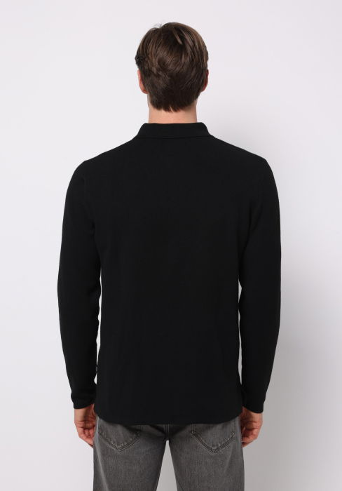 COLIN'S Pulover Negru Regular Barbati [4]