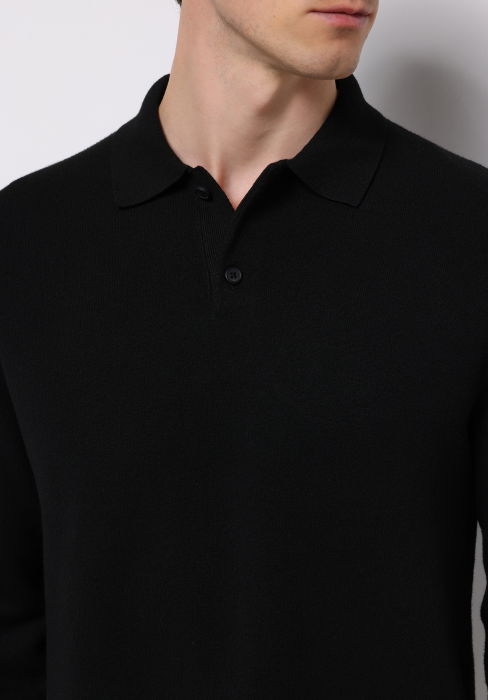 COLIN'S Pulover Negru Regular Barbati [3]