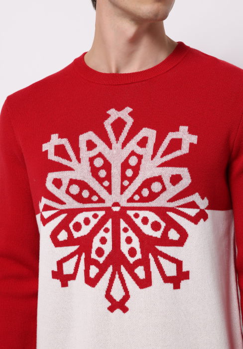 COLIN'S Мужской Свитер Красный Regular [3]