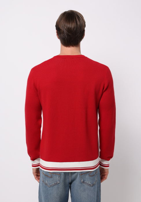 COLIN'S Мужской Свитер Красный Regular [4]