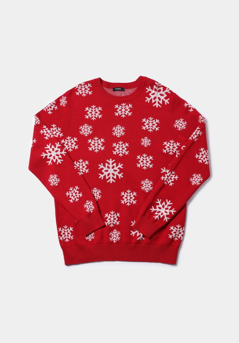 COLIN'S Мужской Свитер Красный Regular [4]