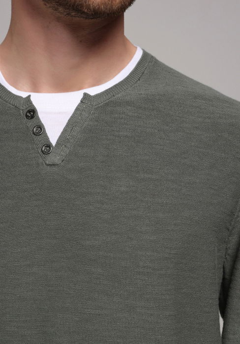 COLIN'S Мужской Свитер Зелёный  [2]