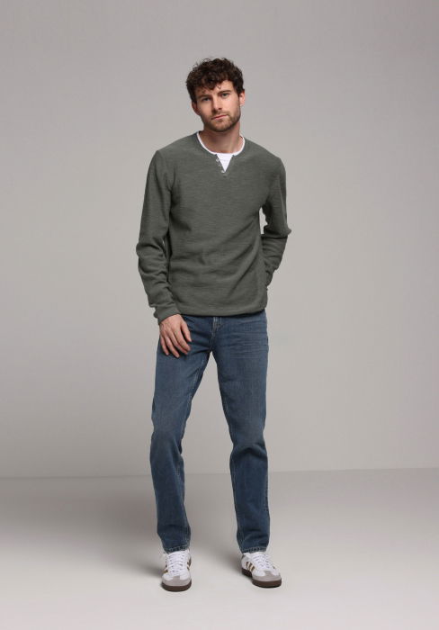 COLIN'S Мужской Свитер Зелёный  [4]